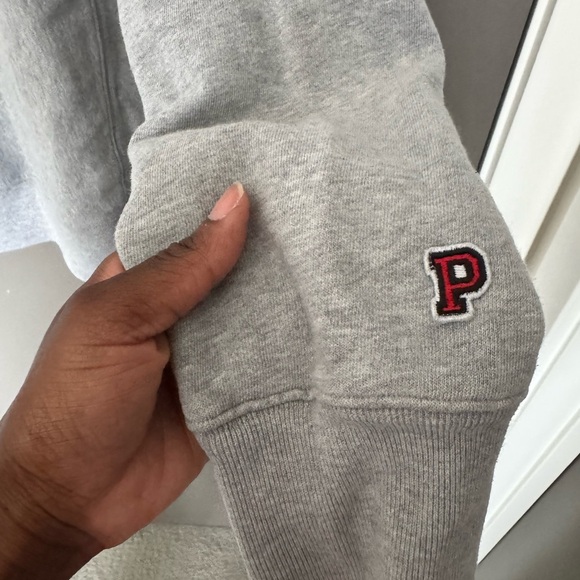 PINK Victorias Secret Gray Crewneck Sweater - Picture 6 of 7